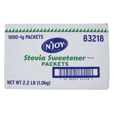 Njoy N'Joy Sugar Substitute Green Stevia 1g, PK1000 83218
